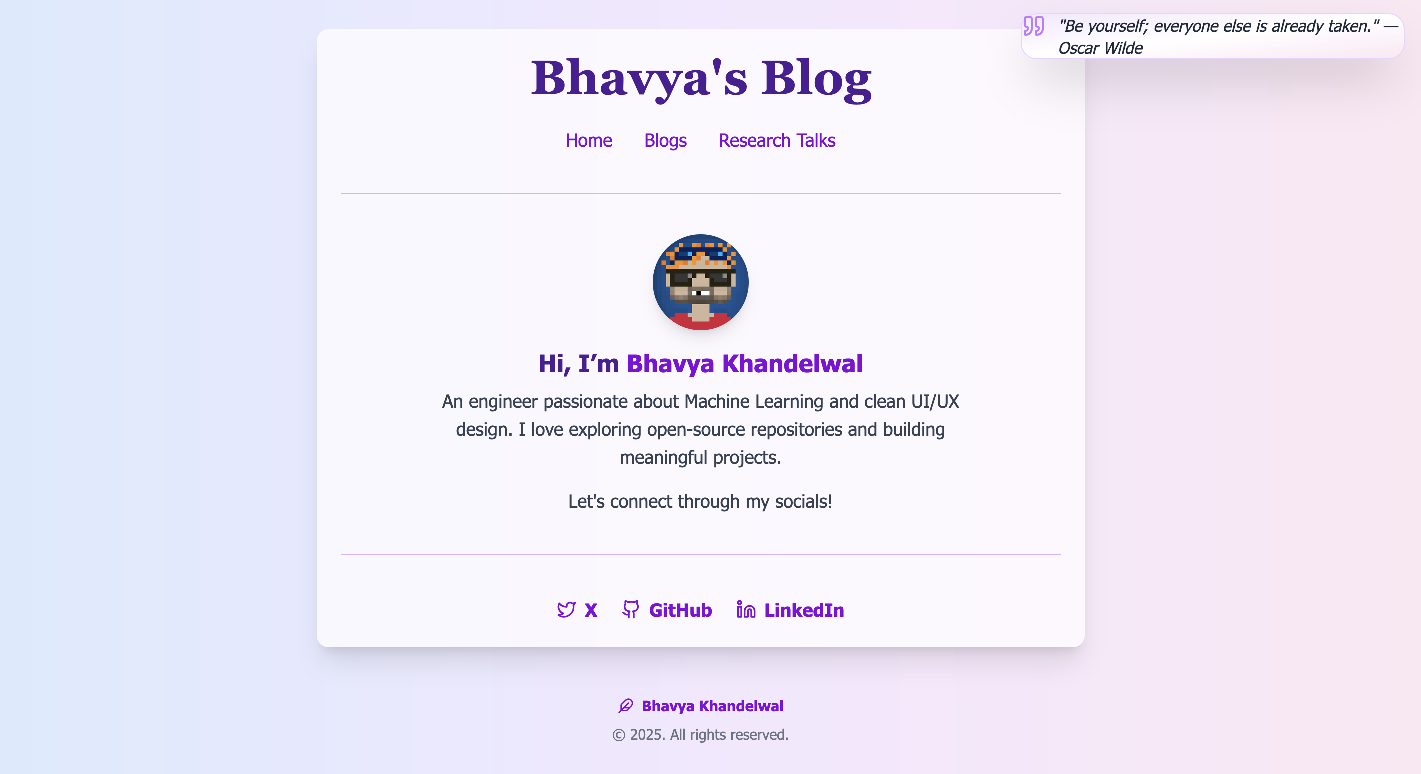 Blog Website